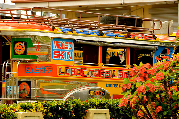 Colorful Jeepney, Bohol