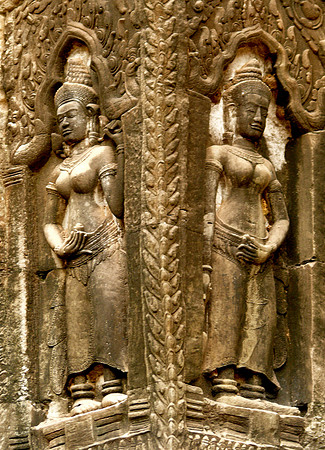Apsara Carvings