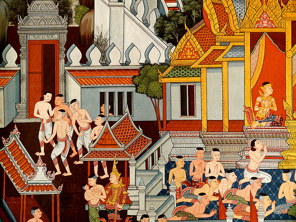 Mural Detail, Wat Pho