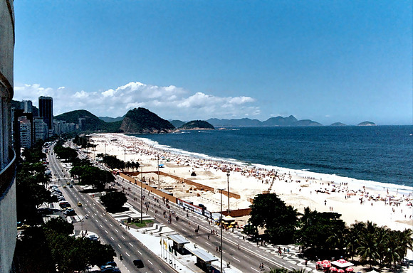 Copacabana Beach, Rio De Janeiro
