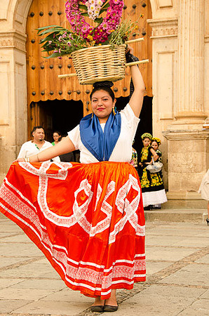 Guelaguetza Dancer
