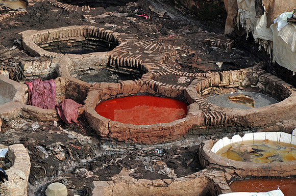 Leather Tannery, Fez