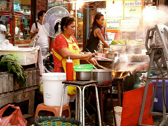 Street Food Vendors, Chinatown