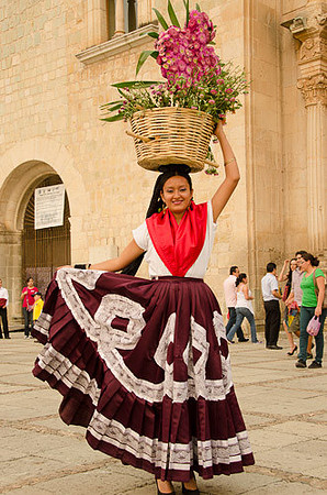 Guelaguetza Dancer