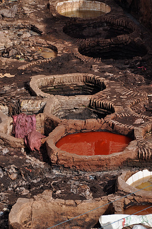 Leather Tannery, Fez