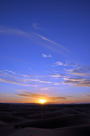 Sunset, Sahara Desert