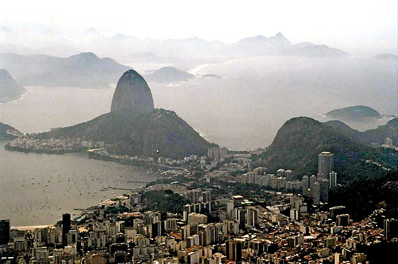 View From Corcovado, Rio De Janeiro