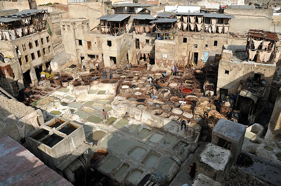 Leather Tannery, Fez