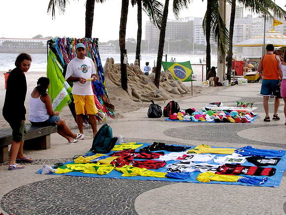 Copacabana Beach, Rio De Janeiro